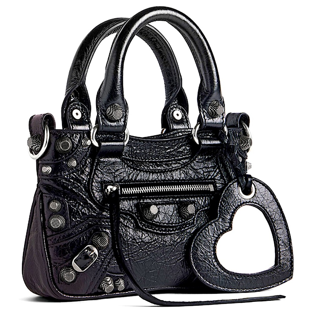 ❌SOLD❌NEW🔥BALENCIAGA Mini Neo Cagole Leather Top Handle Bag🔥 - Picture 7 of 11